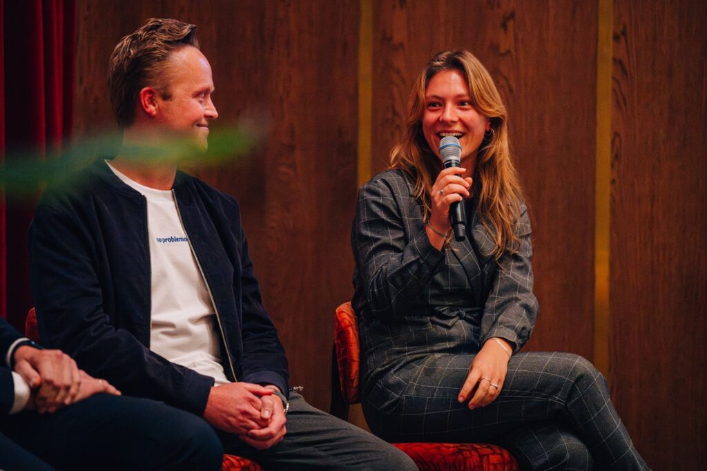 Rob van Hemert en Eva Oosters