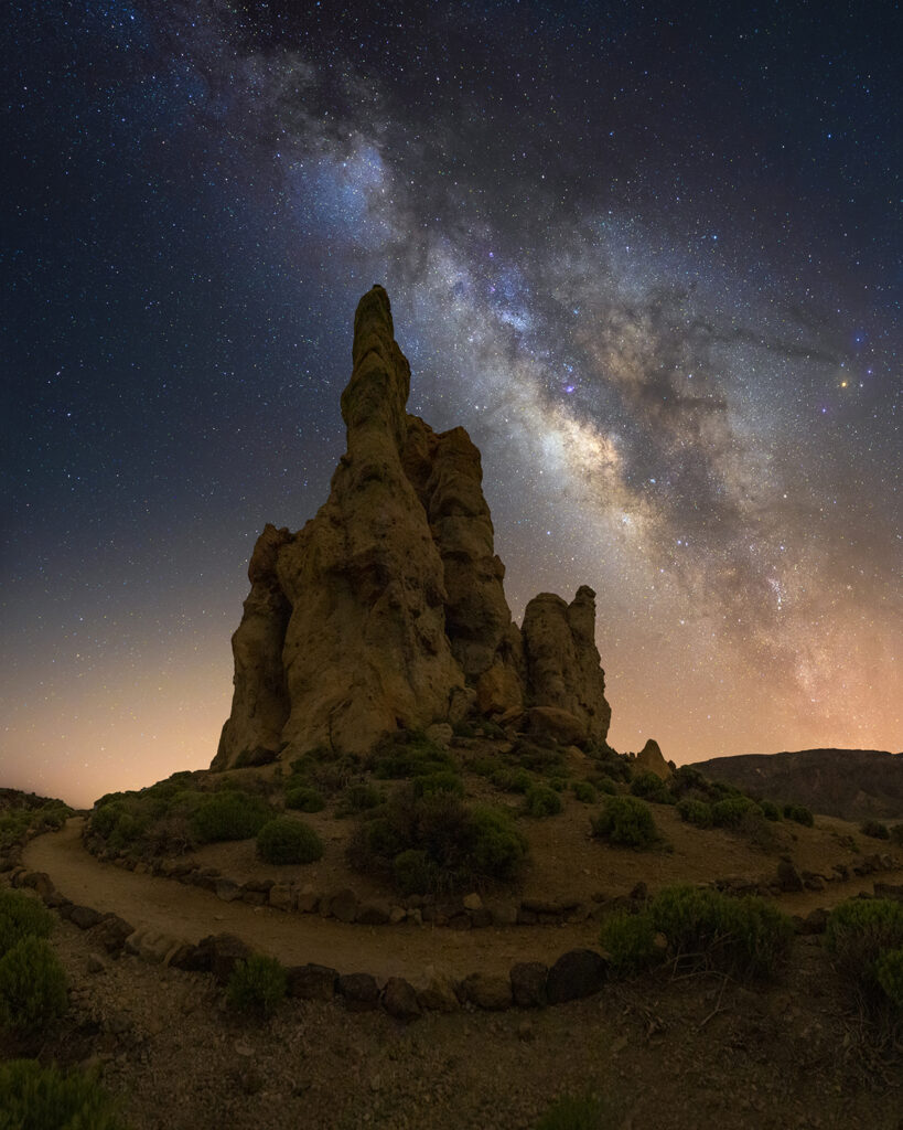 Observación de estrellas Parque Nacional del Teide
